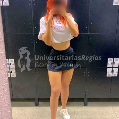 Linda escort joven y atrevida Violetta escots universitarias regias en Monterrey